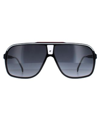 Carrera Aviator Mens Black Grey Gradient Polarized GRAND PRIX 3 - One Size