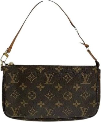 Louis Vuitton Pre-owned Shoulder Bags, female, Brown, Size: ONE SIZE Pre-owned Vintage Shoulder Bag