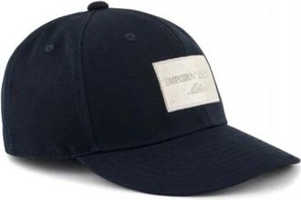 Emporio Armani Snapback Cap met Logo Geborduurde Patch - Heren - Petten - Blauw - ONE Size - Katoen - Accessoires