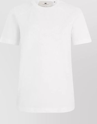 Elisabetta Franchi cotton printed t-shirt