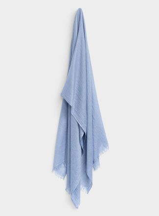 Simons Womens Lightweight pleated scarf