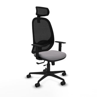 Piqueras y Crespo Silla De Oficina Piqueras Y Crespo Cilanco Gris Espuma C&oacute;moda