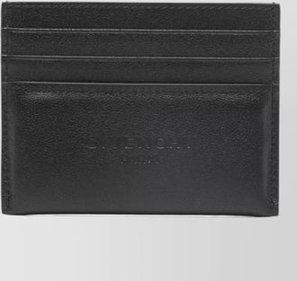 Givenchy leather logo-embossed cardholder