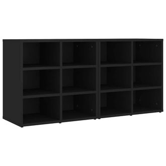 vidaXL Muebles Zapateros 2 Uds Negro 52,5x30x50 Cm Vidaxl