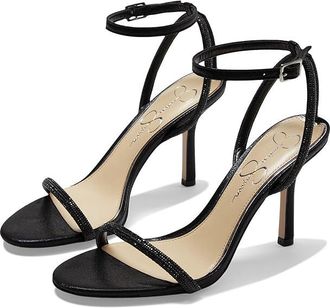 Jessica Simpson Baharia Ankle Strap Sandals Womens Shoes Black : 11 M, Synthetic