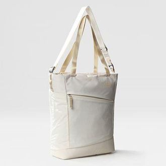 The North Face The North Face Womens Isabella Tote Bag Gardenia White Dark Heather-gravel One Size