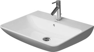 Duravit Duravit - Lavabo Me De Starck Wash Con Rebosadero, Con Banco Para