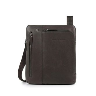 Piquadro Messenger Bags, male, Brown, Size: ONE SIZE Mens crossbody bag