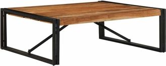 vidaXL Coffee Table 100x100x35 cm Solid Wood Acacia vidaXL
