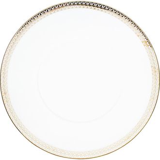 Prouna Gem Cut Gold Charger Plate in White at Nordstrom