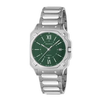 Gucci G-Flat Watch - female - Gucci - Watches - Green - ONE SIZE - Accessories