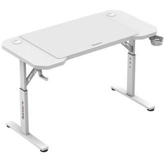 C&A Huzaro H&eacute;ro 2.6 Scrivania Gaming Bianca Ergonomica