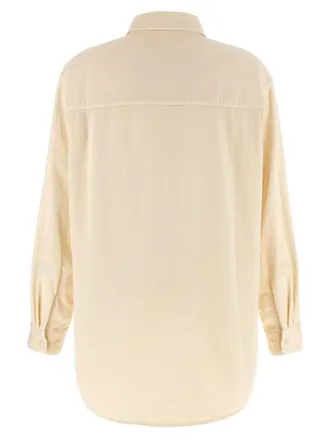 Christophe Lemaire Cotton Canvas Shirt - Cream