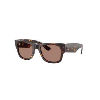 Ray-Ban Mega Wayfarer - unisex - Zonnebrillen - Bruin - 51 MM - Accessoires