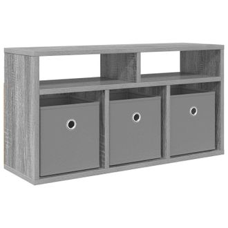 vidaXL Mueble Bajo Con Caj&oacute;n Gris Sonoma 72 X 22,5 X 38 Cm Vidaxl