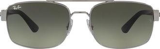 Ray-Ban 61mm Pillow Sunglasses in Gunmetal at Nordstrom