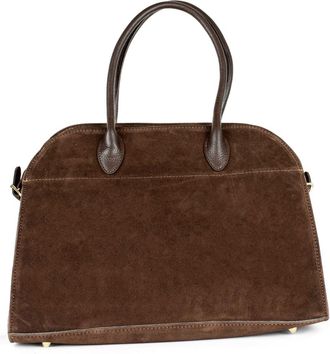 Persaman New York Valeria Suede Bowling Bag in Brown at Nordstrom Rack