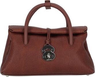 Zanellato Dotta Cestaia - Dames - Handtassen - Bruin - ONE Size - Tassen