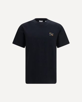 Burberry Embroidered logo cotton T-shirt Male XL