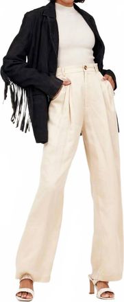 Mauritius Tanny Fringe Blazer In Black