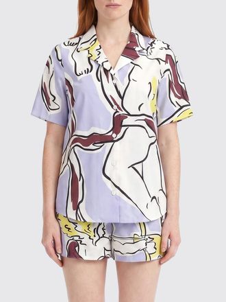 Tory Burch Printed Cotton Casual Shirt