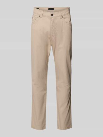 Bugatti Regular Fit Hose mit Eingrifftaschen Modell CORDOBA in Beige, Gr&ouml;&szlig;e 31/30