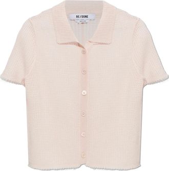 Re/Done Cashmere Truien - Dames - Cashmere truien - Roze - XS - Truien & Vesten