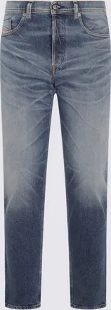 Diesel Jeans Washed Blue-Uomo