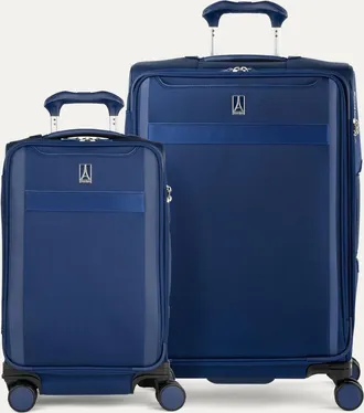 Travelpro Versapack + Softside 21 Carry On & 25Medium Checked Spinner Luggage Set in Estate Blue at Nordstrom