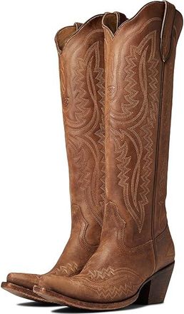 Ariat Casanova Western Boots Womens Boots Naturally Distressed Brown : 5.5 B - Medium, Leather