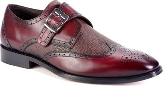 Anthony Veer Delano One Single Monk in Burnished Oxblood at Nordstrom, Size 7.5
