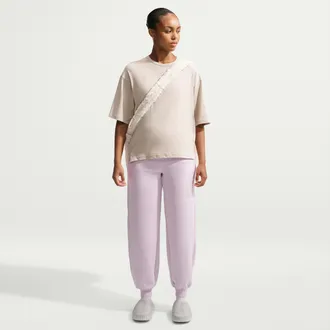 Nike Womens 24.7 ImpossiblySoft Dri-FIT High-Rise Jogger Pants in Purple | IQ1033-583