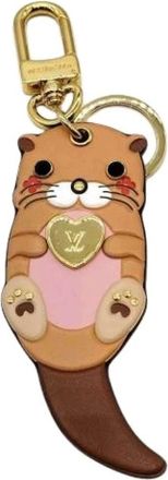 Louis Vuitton Pre-owned Accessories, female, Brown, Size: ONE SIZE Pre-owned Canvas Key Holder