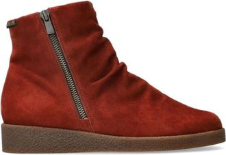 Mephisto Comfortabele enkellaars met Soft-Air technologie - Dames - Enkellaarsjes - Rood - 40 1/2 EU - Su&egrave;de - Schoenen