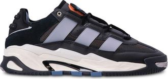 adidas Niteball low-top sneakers - men - Fabric/Leather/Mesh/Other Materials/Rubber - 12.5 - Black