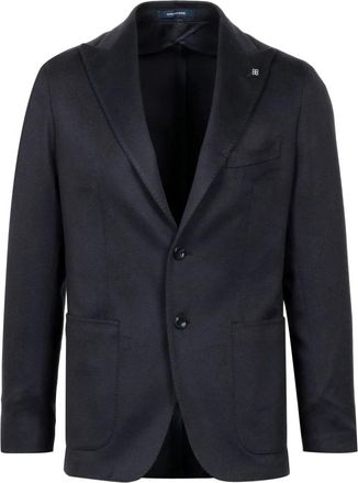 Tagliatore Blazer - Heren - Blazers - Blauw - L - Wol - Jassen