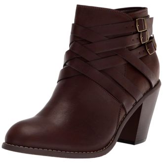 Journee Collection Strap Brown STRAP-BRN Womens