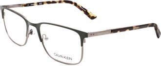 Calvin Klein Mens 55 mm Green Opticals