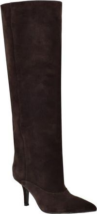 Guess Carolan Pointed Toe Slouch Boot in Dark Brown at Nordstrom, Size 6.5