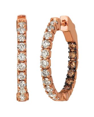Le Vian Nude Palette 14K Rose Gold 1.00 Ct. Tw. Diamond Earrings
