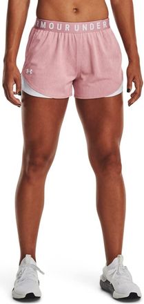 Under Armour Womens Play Up Short 3.0 - Twist, (697) Pink Elixir/White/White, XX-Large, (697) Pink Elixir/White/White, XXL