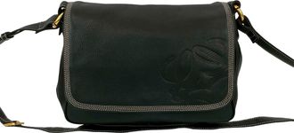 Loewe Tweedekans Leren Anagram Flap Crossbody