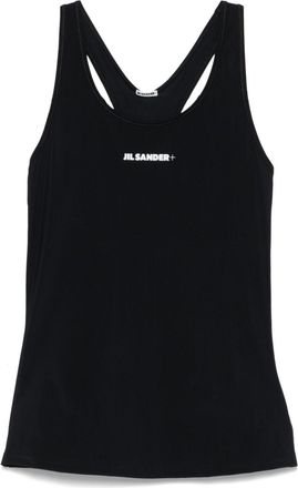 Jil Sander Canotta in jersey - Nero