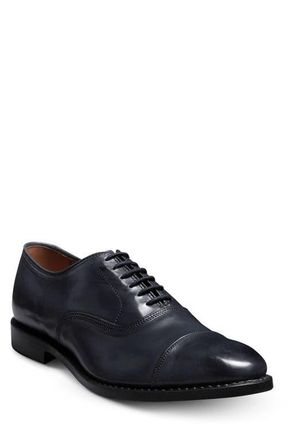 Allen Edmonds Park Avenue Cap Toe Oxford in Navy at Nordstrom, Size 7.5