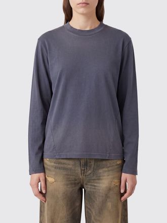 Our Legacy T-shirt a maniche lunghe in cotone con stampa grafica e girocollo