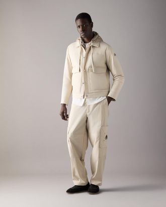 Moose Knuckles Mens Brixton Down Trucker Jacket