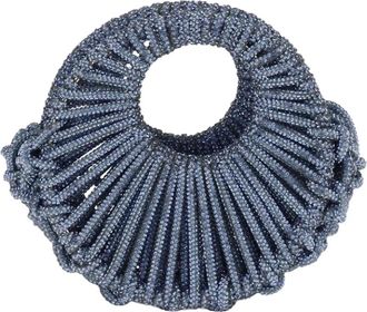 Hibourama Bags Tassen, Dames, Blauw, ONE Size, Denim, Jaya Mini