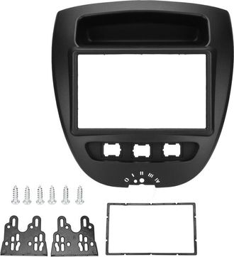 OEM Kit De Instalaci&oacute;n De Radio Est&eacute;reo Con Panel De Navegaci&oacute;n Para Consola 2 Din Para C1 2005-2014. Incluye Panel De Navegaci&oacute;n, Cd Y Dvd