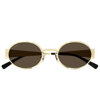 Gucci Sunglasses Gg1854 S 005 Gold/Brown Unisex