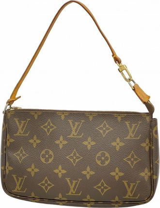 Louis Vuitton Brown Pouch (Pre-Owned)